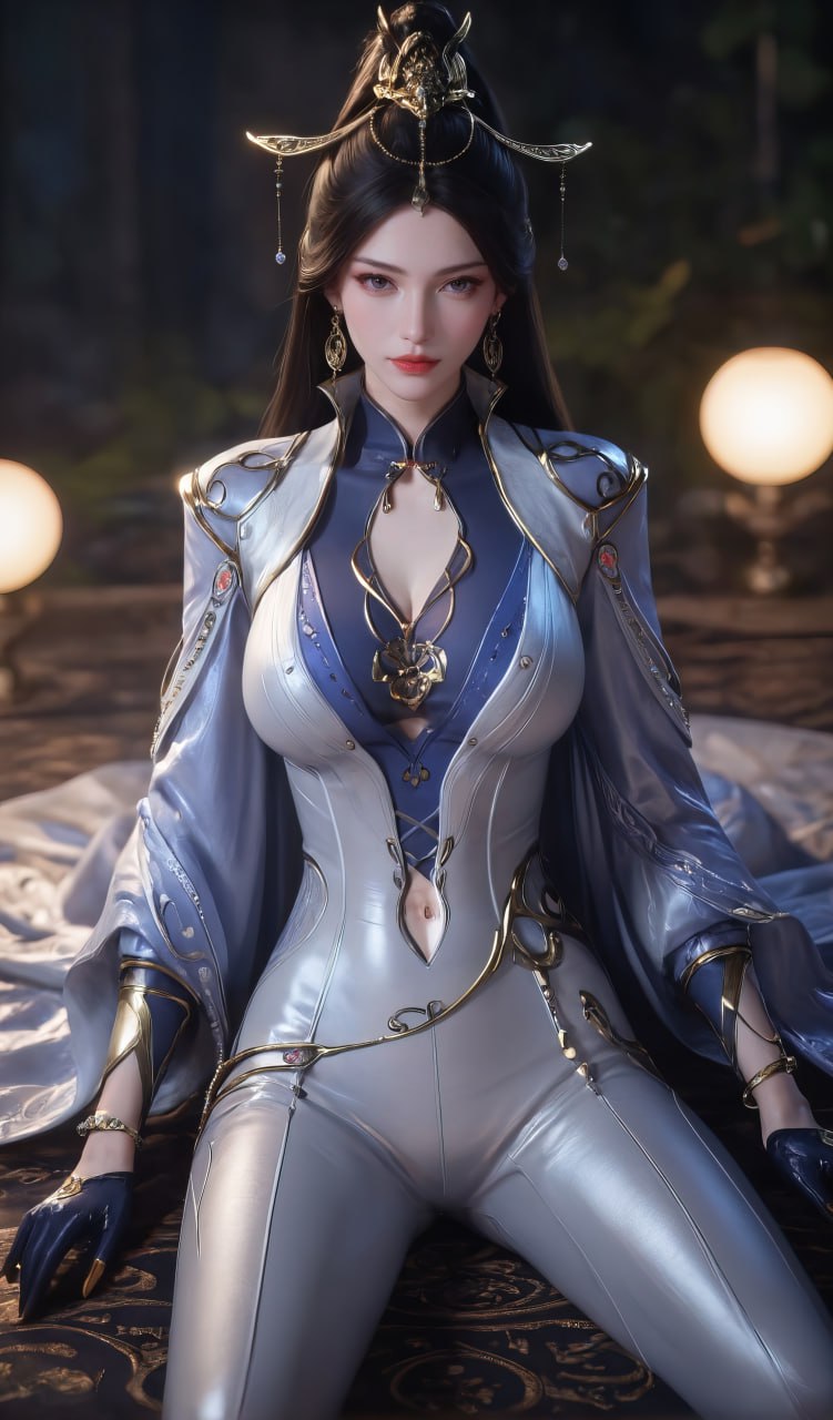 然而